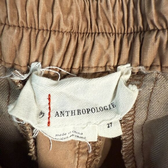 Anthropologie Cargo Pants Tactical Utility Tan Size 27 Gorpcore Granola Girl - Picture 5 of 11